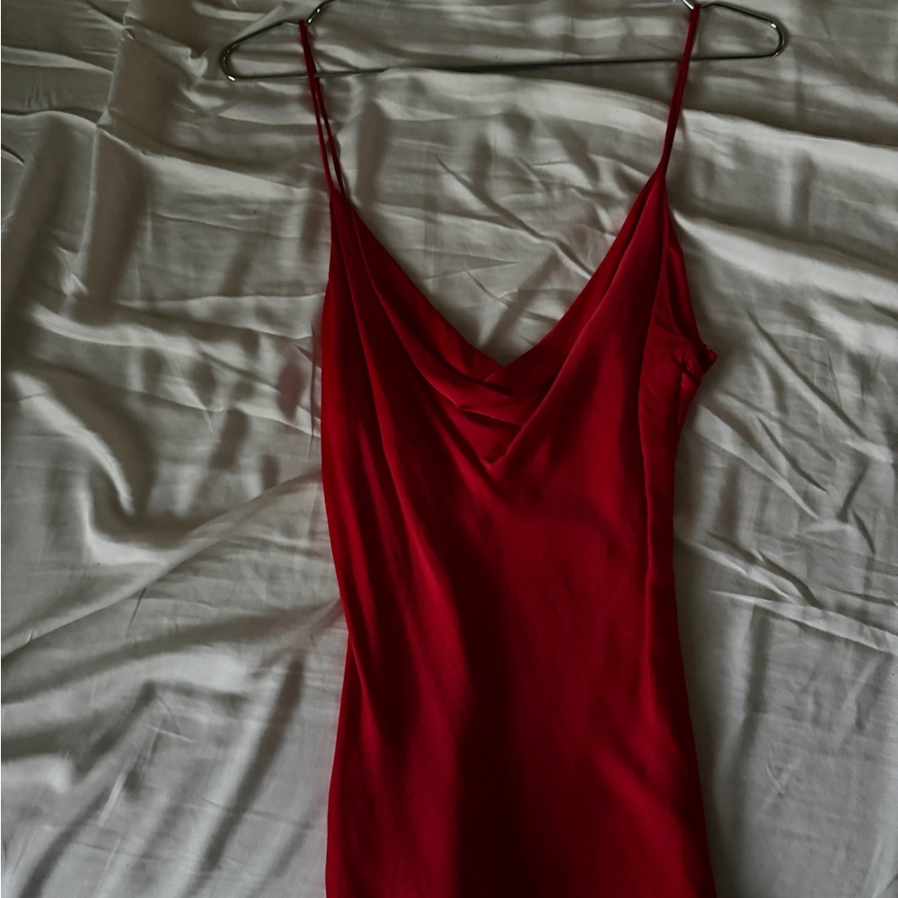 Zara Red Camisole Top